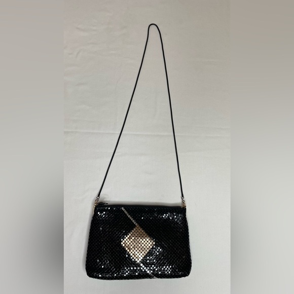 Small Vintage RETRO Metal Beaded Shoulder Crossbody Handbag Purse Evening Bag - Picture 4 of 9